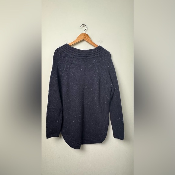 NWT Stitch Fix Market & Spruce Wool Blend Greyson Textured V-Neck Pullover XL - Picture 6 of 12